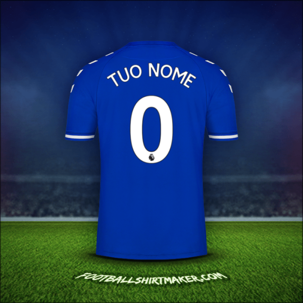 Maglia Everton FC 2020/21 -  tuo nome - 0