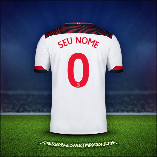 Camisa Southampton FC 2019/20 Terceira -  seu nome - 0