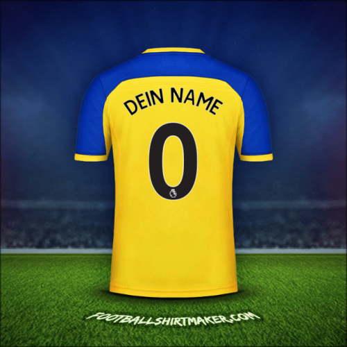 Trikot Southampton FC 2018/19 Auswärts -  dein name - 0