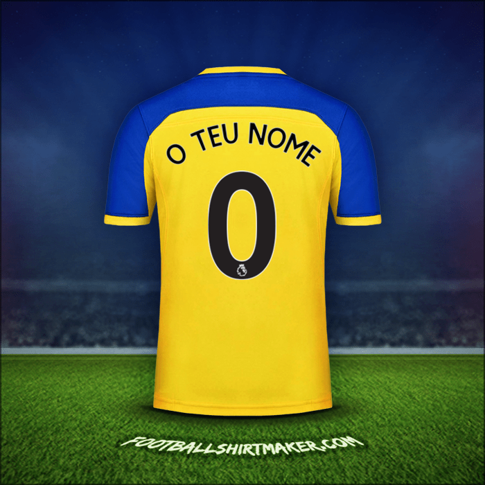 Camisola Southampton FC 2018/19 Alternativa -  o teu nome - 0