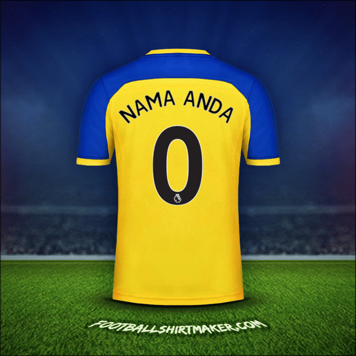 Jersey Southampton FC 2018/19 Alternatif -  nama anda - 0