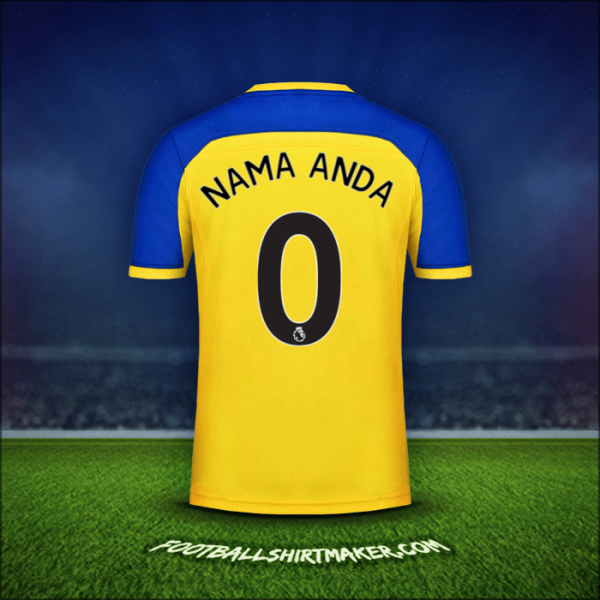 Jersey Southampton FC 2018/19 Alternatif -  nama anda - 0