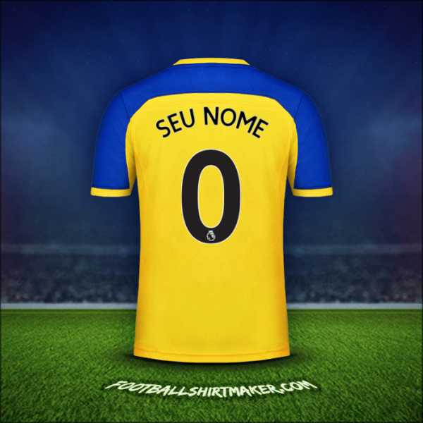 Camisa Southampton FC 2018/19 Alternativa -  seu nome - 0