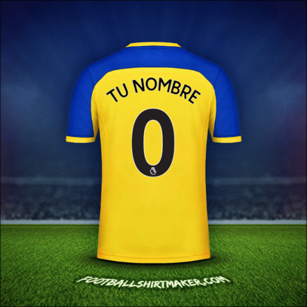 Jersey Southampton FC 2018/19 Visita -  tu nombre - 0