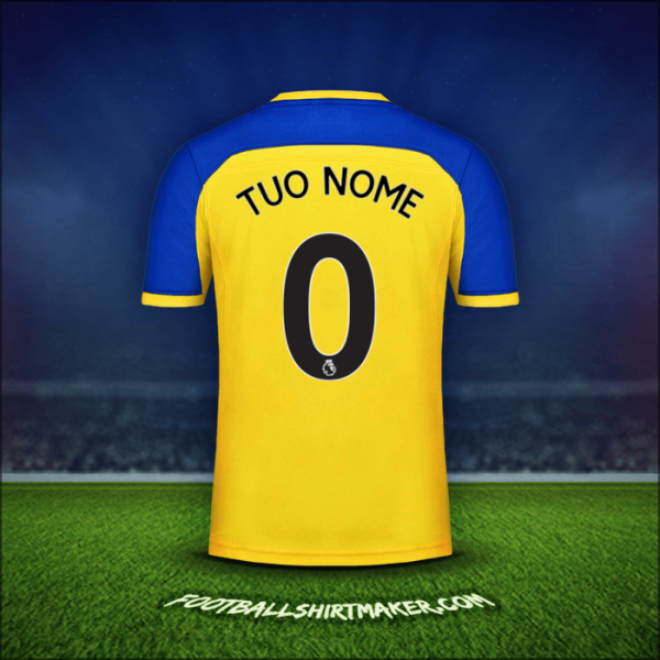 Maglia Southampton FC 2018/19 Seconda -  tuo nome - 0