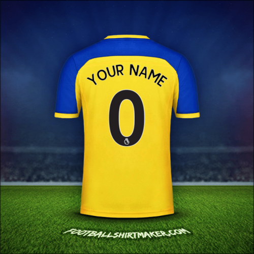 Jersey Southampton FC 2018/19 Away -  your name - 0