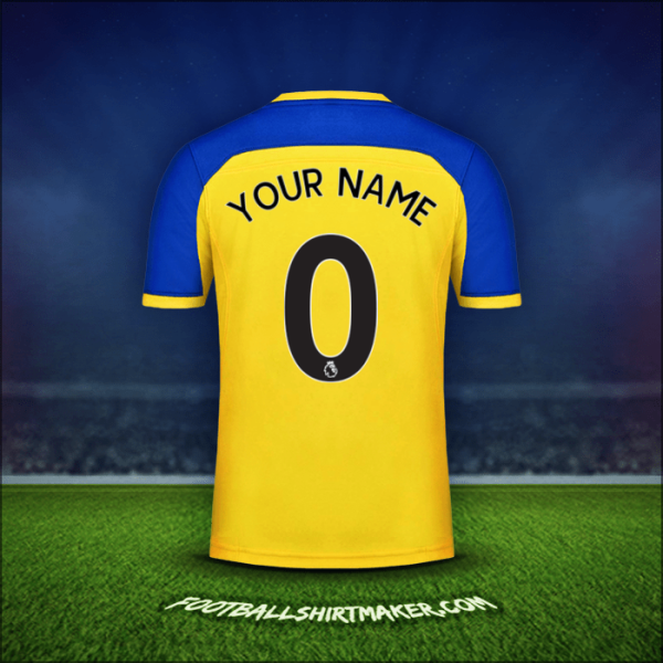 Shirt Southampton FC 2018/19 Away -  your name - 0