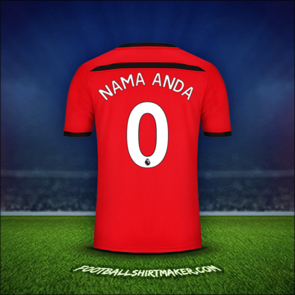 Jersey Southampton FC 2018/19 -  nama anda - 0