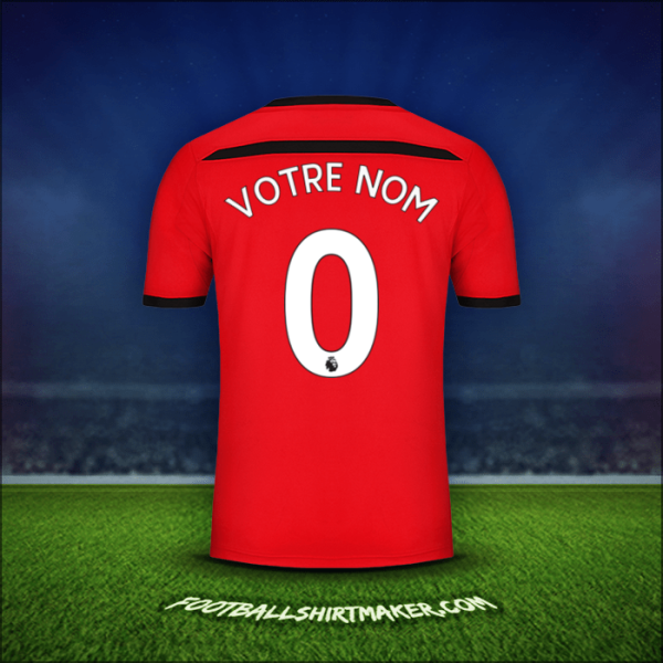 Maillot Southampton FC 2018/19 -  votre nom - 0