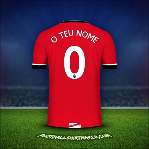 Camisola Southampton FC 2020/21 -  o teu nome - 0