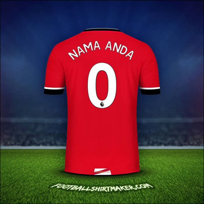Jersey Southampton FC 2020/21 -  nama anda - 0
