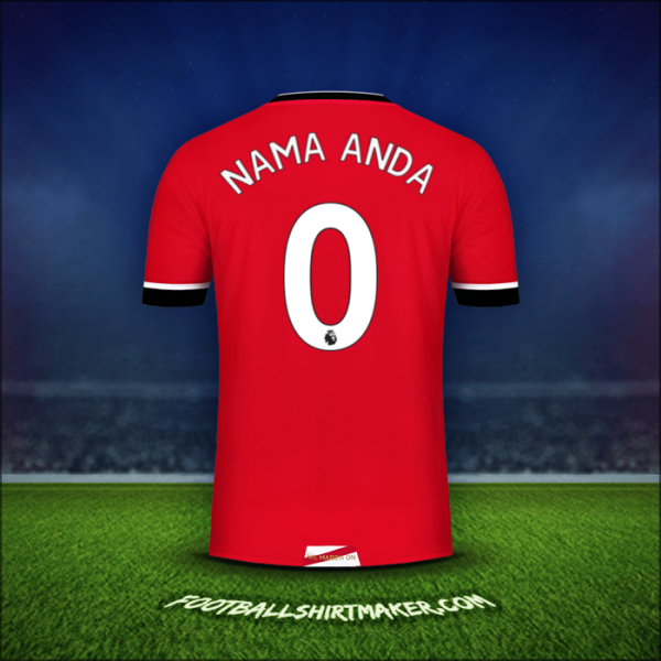 Jersey Southampton FC 2020/21 -  nama anda - 0