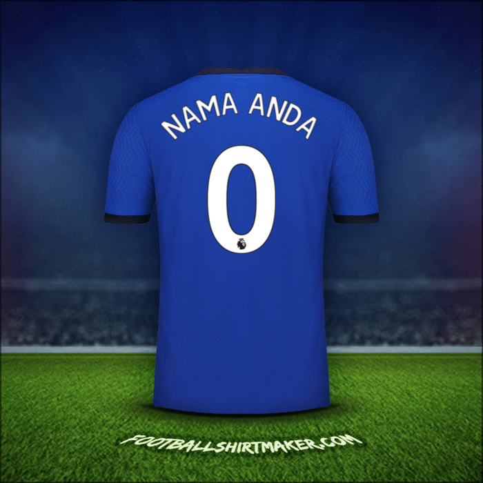 Jersey Chelsea 2020/21 -  nama anda - 0