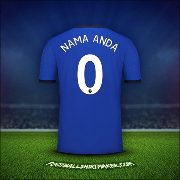 Jersey Chelsea 2020/21 -  nama anda - 0