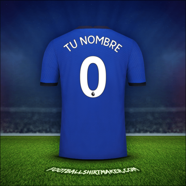 Camiseta Chelsea 2020/21 -  tu nombre - 0