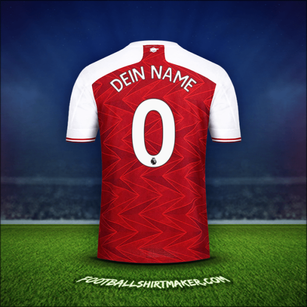 Trikot Arsenal 2020/21 -  dein name - 0