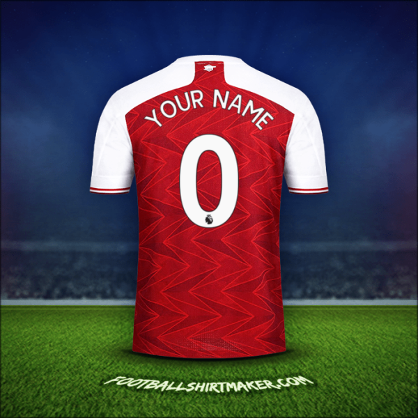 Jersey Arsenal 2020/21 -  your name - 0