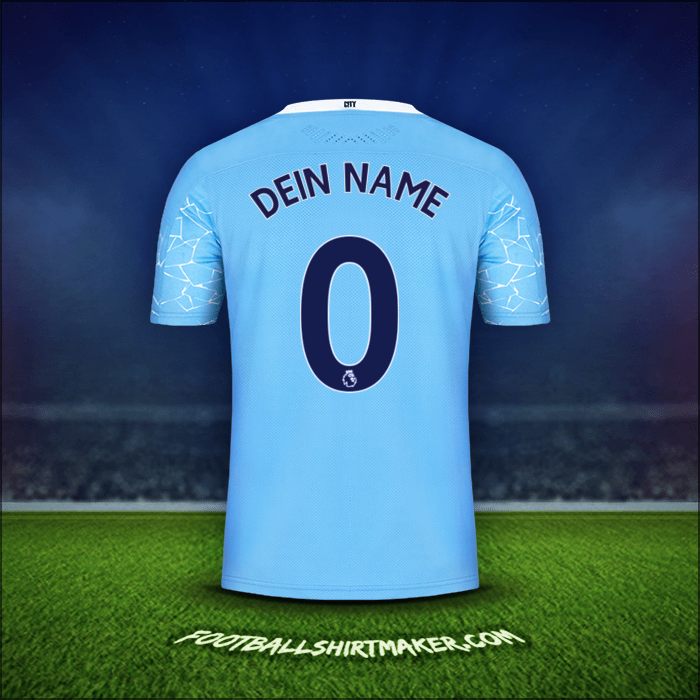 Trikot Manchester City 2020/21 -  dein name - 0