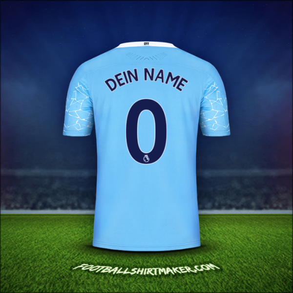 Trikot Manchester City 2020/21 -  dein name - 0