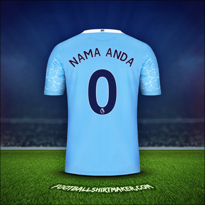 Jersey Manchester City 2020/21 -  nama anda - 0