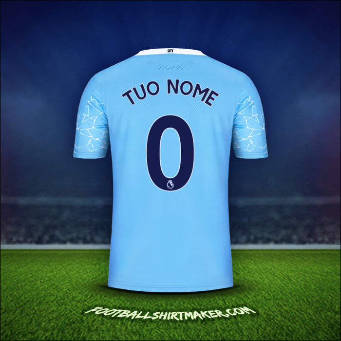 Maglia Manchester City 2020/21 -  tuo nome - 0