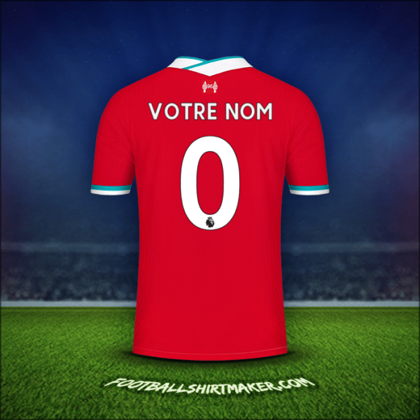 Maillot Liverpool FC 2020/21 -  votre nom - 0