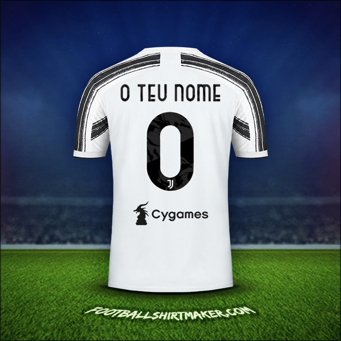 Camisola Juventus FC 2020/21 -  o teu nome - 0