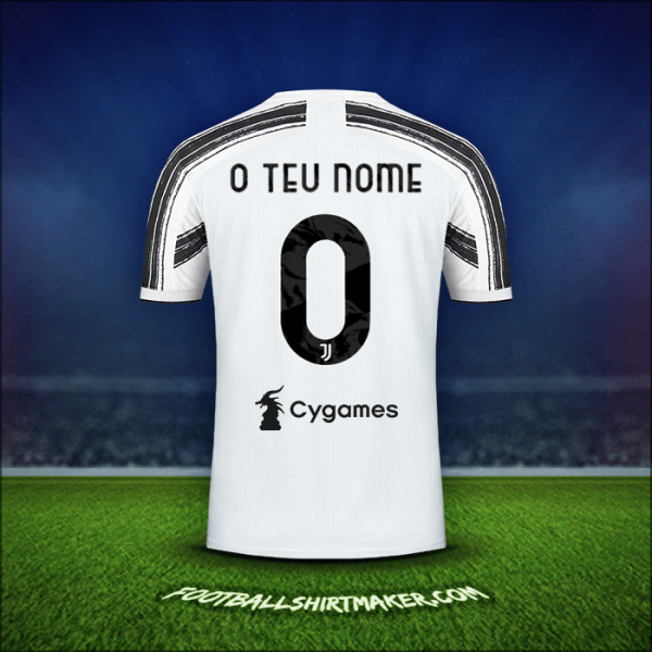 Camisola Juventus FC 2020/21 -  o teu nome - 0