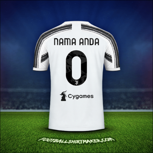 Jersey Juventus FC 2020/21 -  nama anda - 0