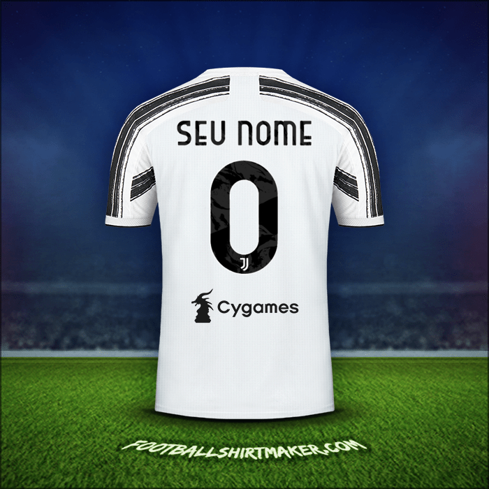 Camisa Juventus FC 2020/21 -  seu nome - 0
