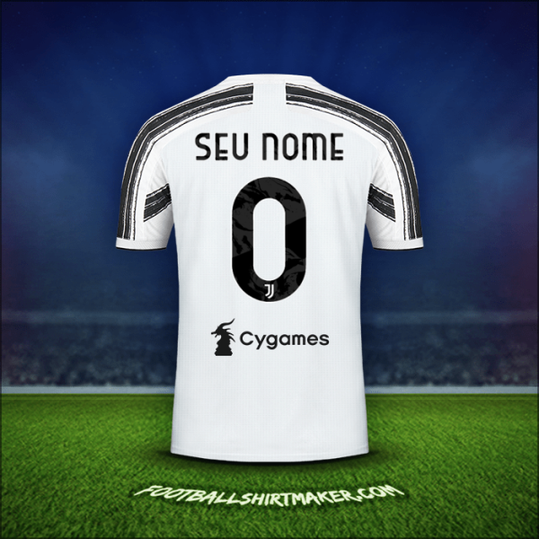Camisa Juventus FC 2020/21 -  seu nome - 0