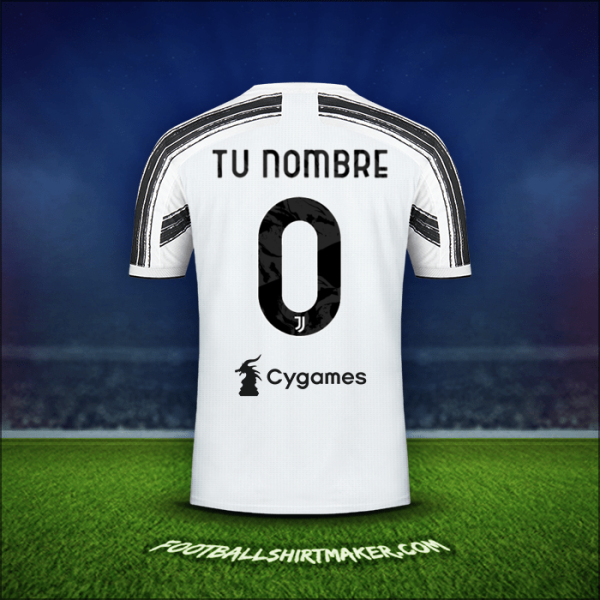 Camiseta Juventus FC 2020/21 -  tu nombre - 0