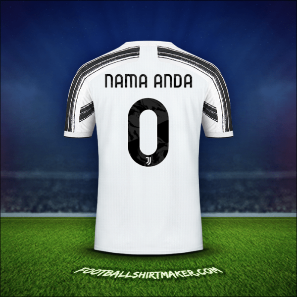 Jersey Juventus FC Cup 2020/21 -  nama anda - 0