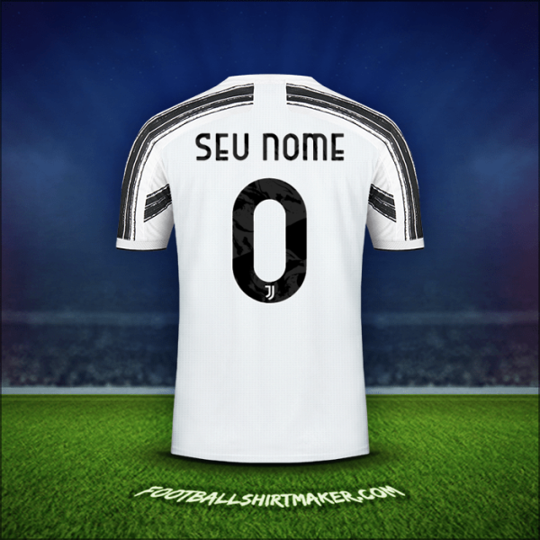 Camisa Juventus FC Cup 2020/21 -  seu nome - 0