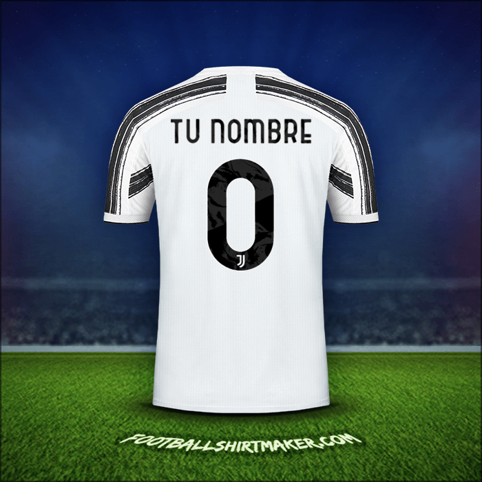 Camiseta Juventus FC Cup 2020/21 -  tu nombre - 0