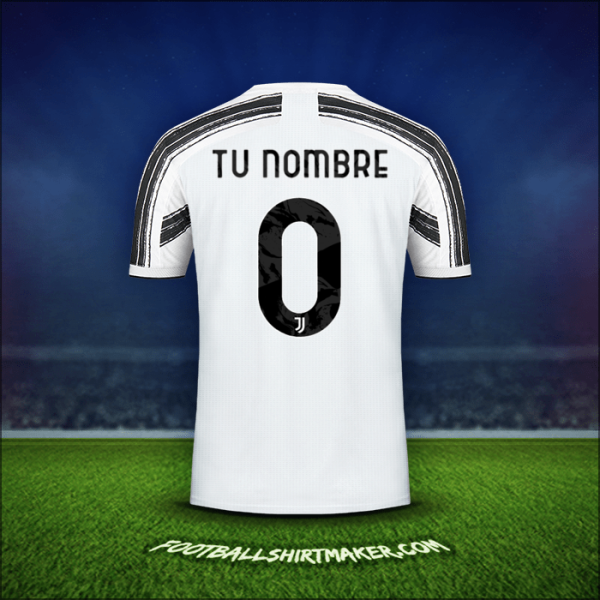 Camiseta Juventus FC Cup 2020/21 -  tu nombre - 0