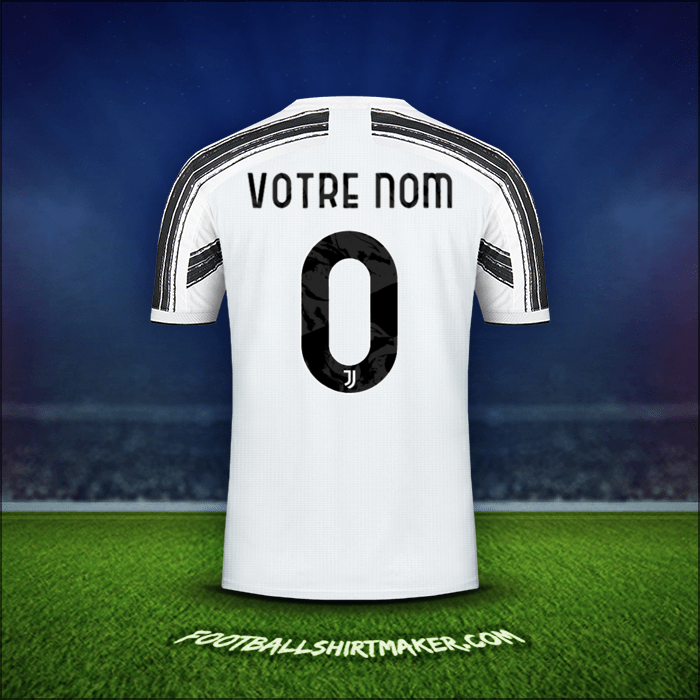 Maillot Juventus FC Cup 2020/21 -  votre nom - 0