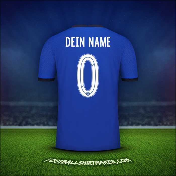 Trikot Chelsea Cup 2020/21 -  dein name - 0