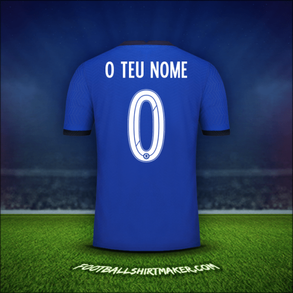 Camisola Chelsea Cup 2020/21 -  o teu nome - 0