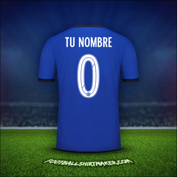 Camiseta Chelsea Cup 2020/21 -  tu nombre - 0