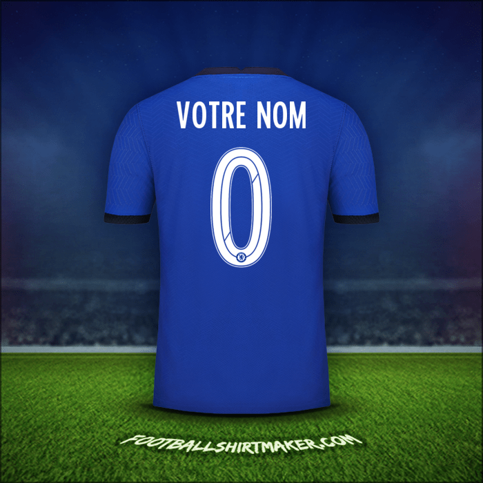 Maillot Chelsea Cup 2020/21 -  votre nom - 0