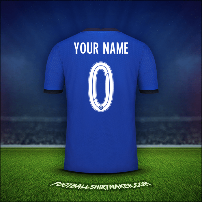 Jersey Chelsea Cup 2020/21 -  your name - 0