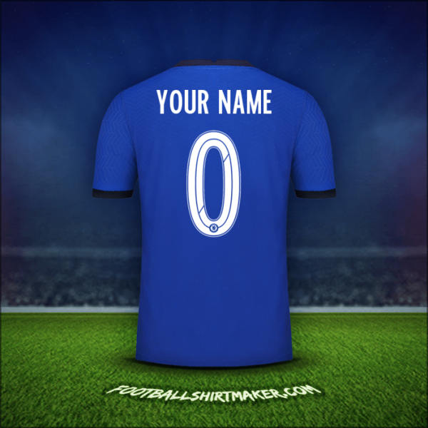 Jersey Chelsea Cup 2020/21 -  your name - 0