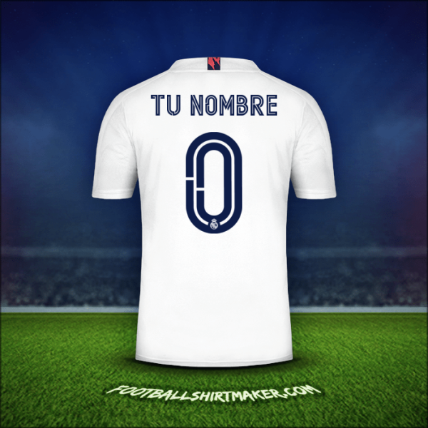 Camiseta Real Madrid CF Cup 2020/21 -  tu nombre - 0
