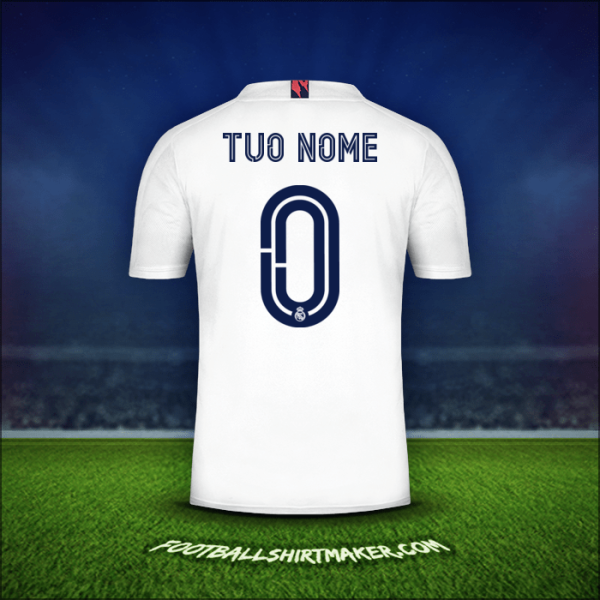 Maglia Real Madrid CF Cup 2020/21 -  tuo nome - 0