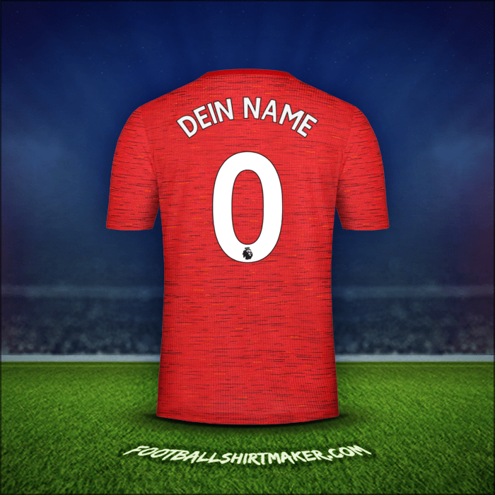 Trikot Manchester United 2020/21 -  dein name - 0