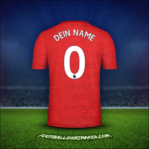 Trikot Manchester United 2020/21 -  dein name - 0