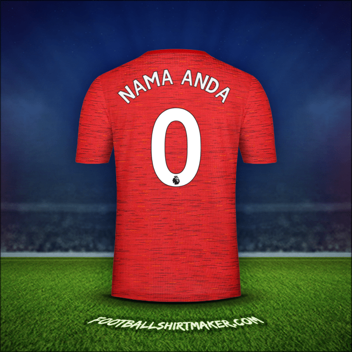 Jersey Manchester United 2020/21 -  nama anda - 0
