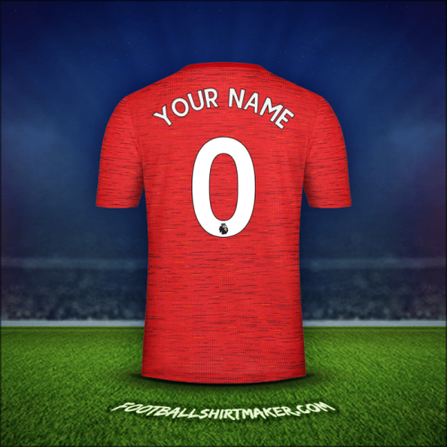 Shirt Manchester United 2020/21 -  your name - 0