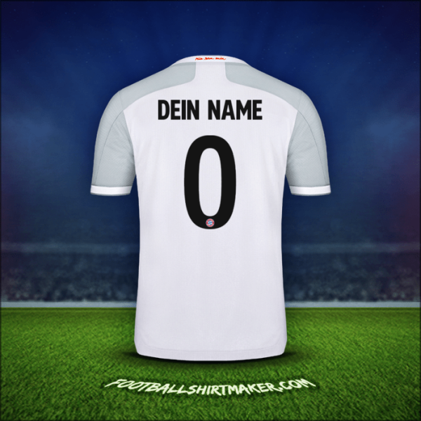 Trikot FC Bayern Munchen Cup 2020/21 Auswärts -  dein name - 0